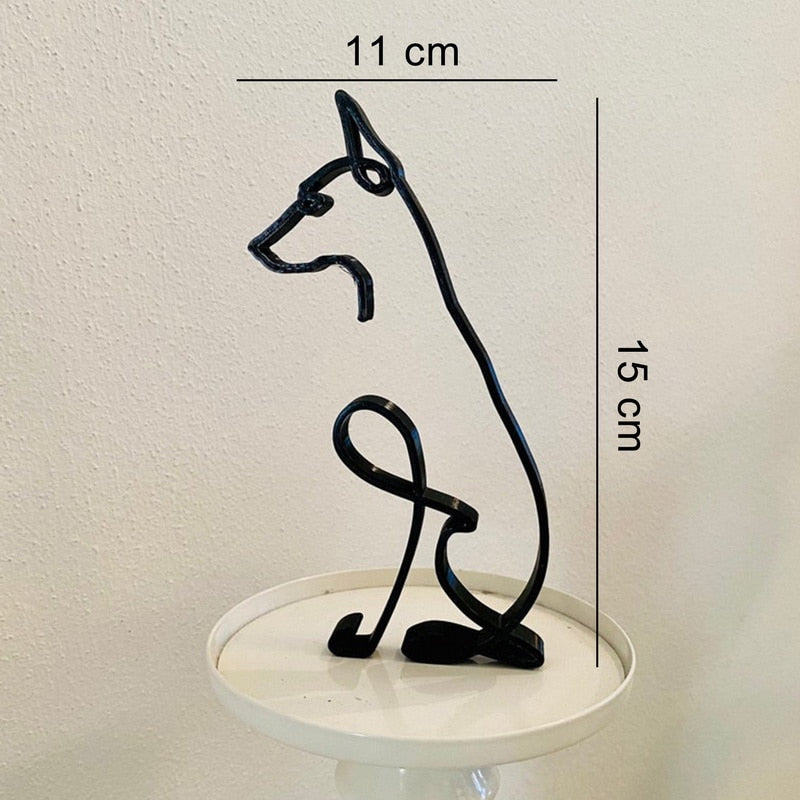 Realistic Dog shaped Standing ornaments - Style's Bug Dobermann