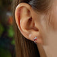 Swimming Kōhaku Koi earrings