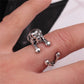 Realistic Labrador Retriever rings (2pcs pack) - Style's Bug