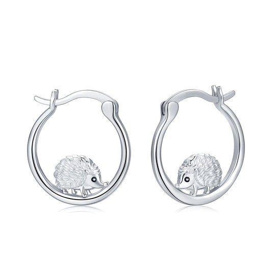 Classic Hedgehog Hoop earrings - Style's Bug Default Title