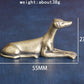 Brass Whippets/Greyhounds by Style's Bug - Style's Bug