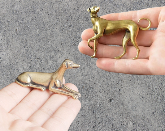 Brass Whippets / Greyhounds / Lurchers by Style's Bug
