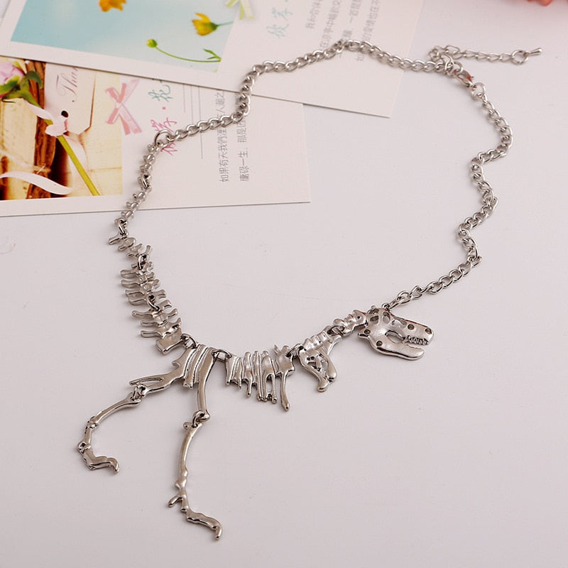 Vintage Dinosaur Necklace by Style's Bug (2pcs pack) - Style's Bug