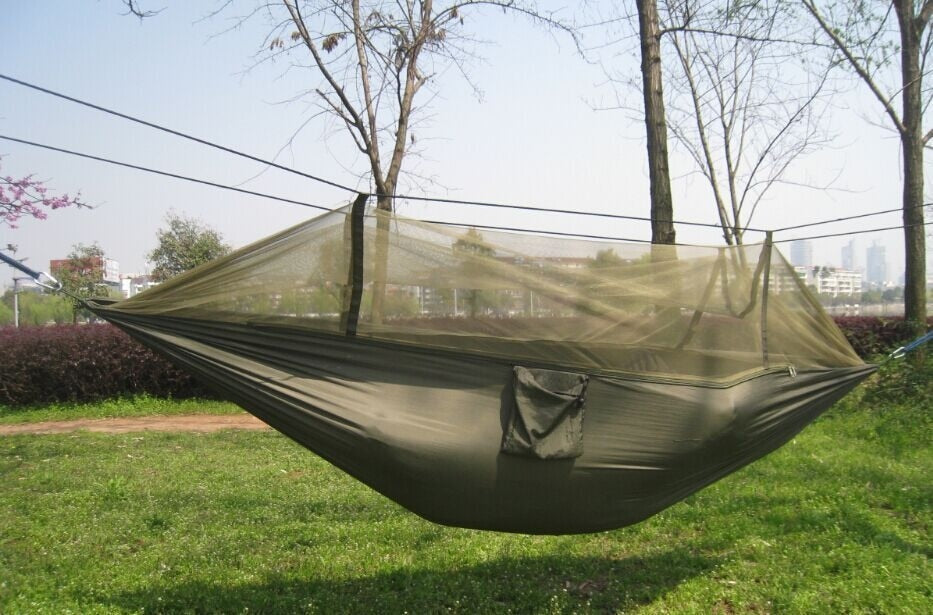 Gizmo Camping Hammock with Mosquito Net - Style's Bug