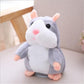 Talking Hamster plush By Style's Bug - Style's Bug Grey