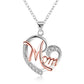 Loving Mom necklace by Style's Bug (2pcs pack) - Style's Bug Half Rose Gold Color