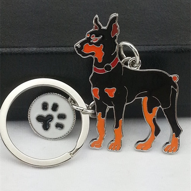Dog Keychains by Style's Bug (2pcs pack) - Style's Bug Dobermann