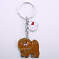 Dog Keychains by Style's Bug (2pcs pack) - Style's Bug Chow Chow