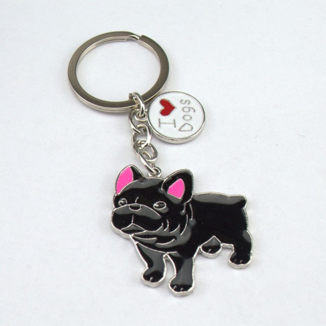 Dog Keychains by Style's Bug (2pcs pack) - Style's Bug French Bull dog