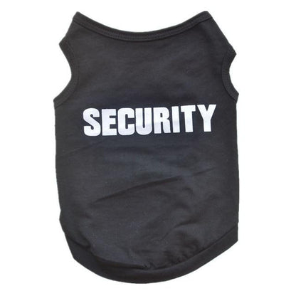 Security Officer dog hoodie - Style's Bug Vest / XS
