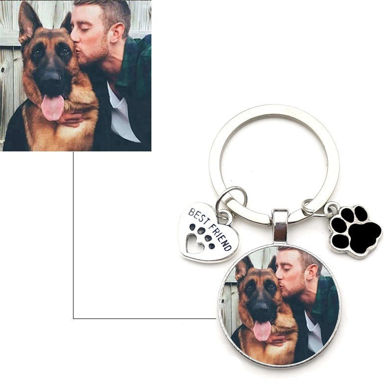 PAWsonalized Best friend pet Photo Keychains by Style's Bug (2pcs pack) - Style's Bug