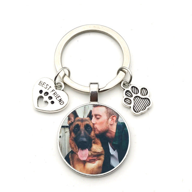 PAWsonalized Best friend pet Photo Keychains by Style's Bug (2pcs pack) - Style's Bug Lines