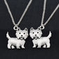 Vintage West highland Terrier necklace by Style's Bug - Style's Bug