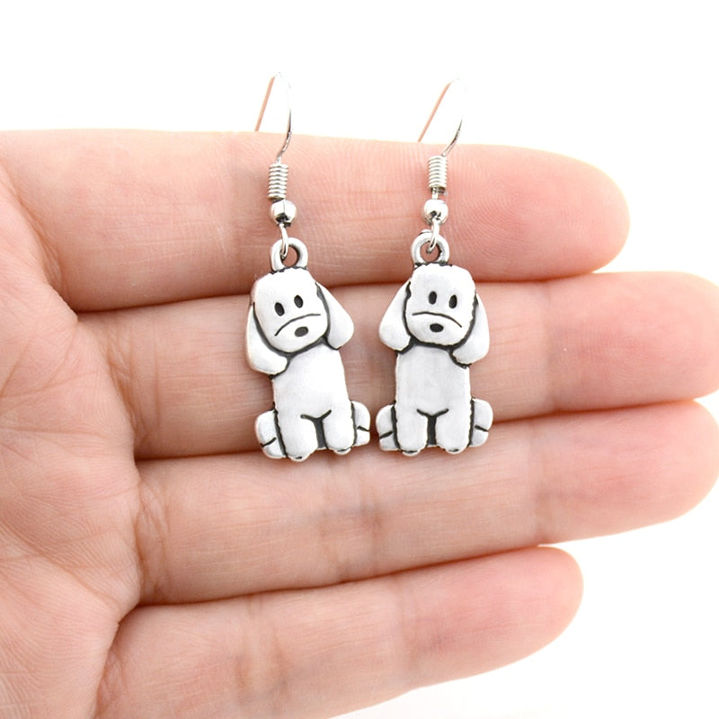Labradoodle Earring Components Labradoodle earrings by Style's Bug