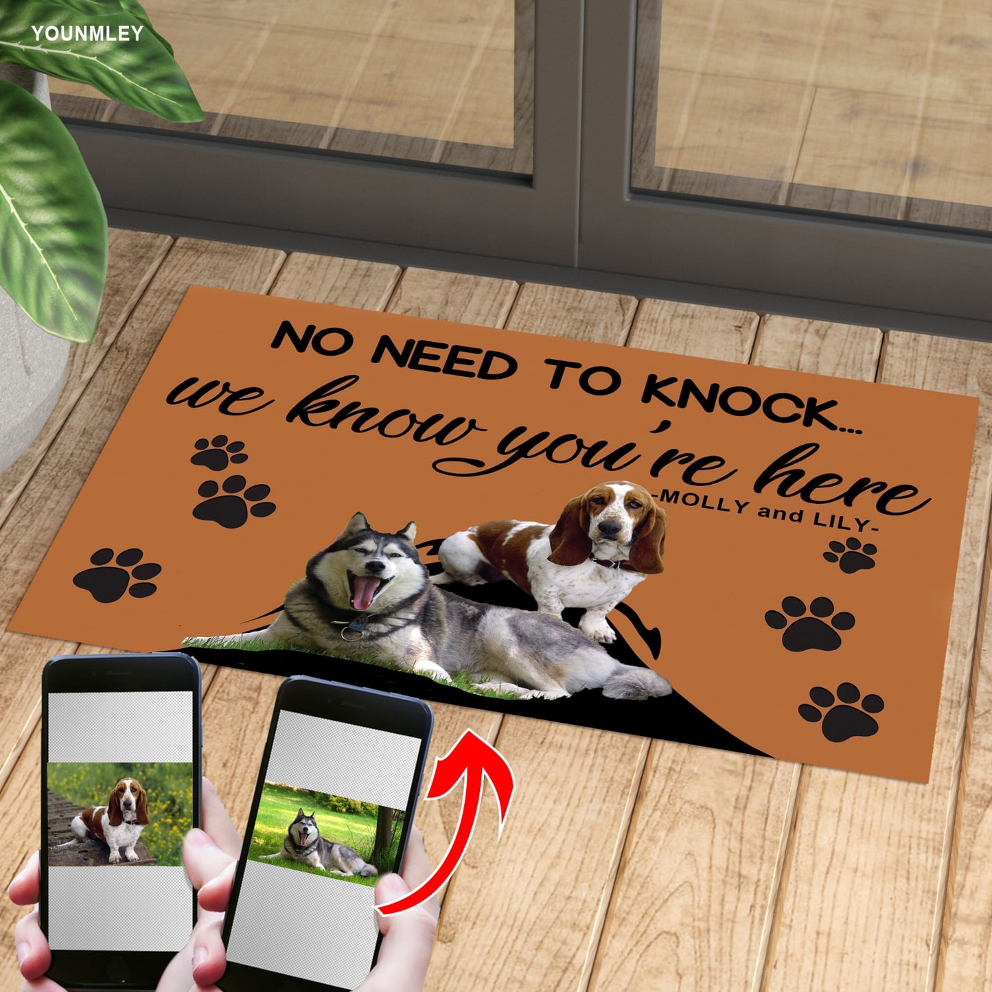 PAWsonalized pet Doormats by Style's Bug - Style's Bug