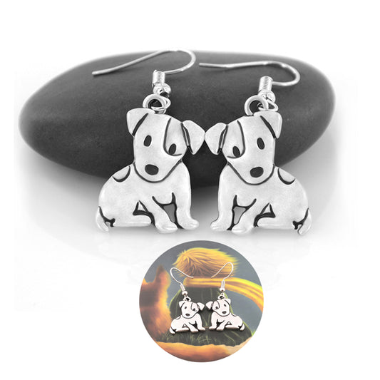 Jack Russell Terrier earrings by Style's Bug - Style's Bug