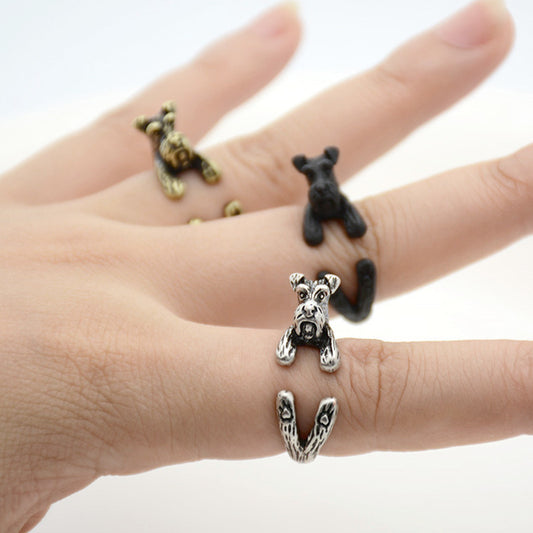 Schnauzer rings by Style's Bug - Style's Bug