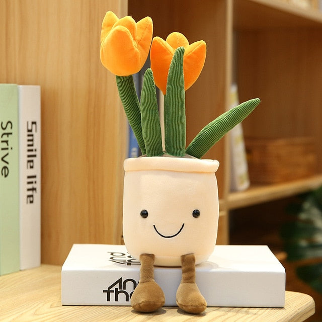 bug plant pot Flower pot plushies by Style's Bug