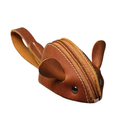 Leather Rat Coin Purse by Style's Bug - Style's Bug