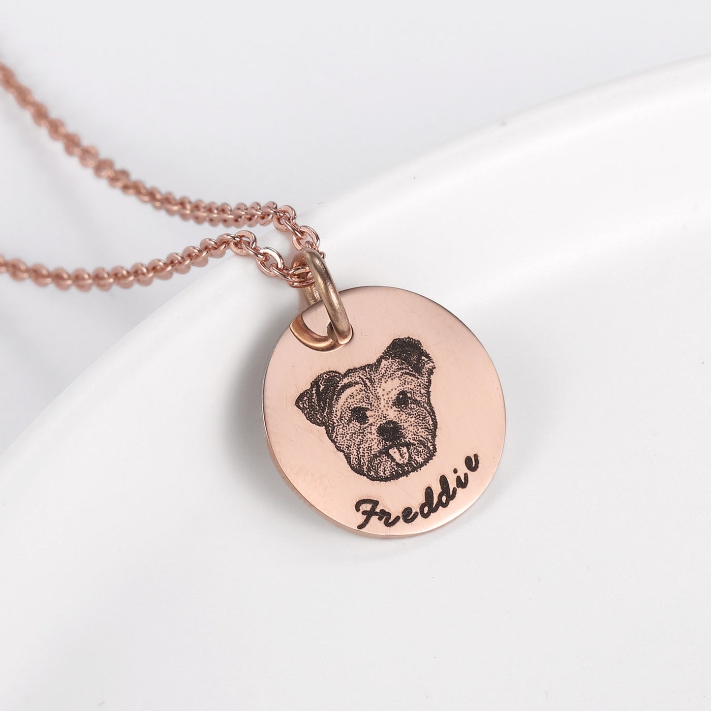 PAWsonalized pet photo & name necklace by Style's Bug - Style's Bug