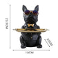 "Frenchie the waiter" Statue trays by Style's Bug - Style's Bug