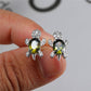 Crystal Tortoise earrings by Style's Bug - Style's Bug