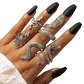 Snake ring set by Style's Bug (4pcs set) - Style's Bug