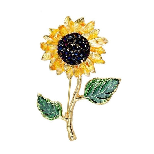 Sunflower brooches by Style's Bug (2pcs pack) - Style's Bug