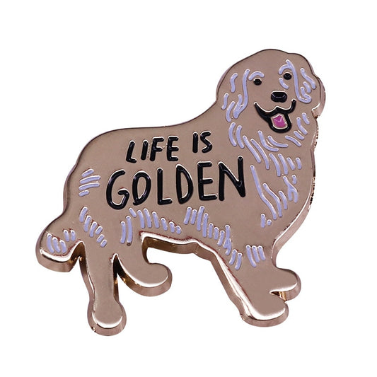 Life is Golden pins (2pcs pack) - Style's Bug