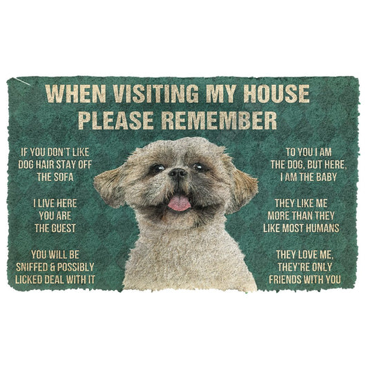 " Shih Tzu Rules " mats by Style's Bug - Style's Bug