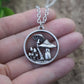 Witchy Forrest Mushroom Necklaces by Style's Bug - Style's Bug