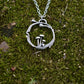 Witchy Forrest Mushroom Necklaces by Style's Bug - Style's Bug B