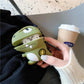 Grumpy Dinosaur airpod case - Style's Bug