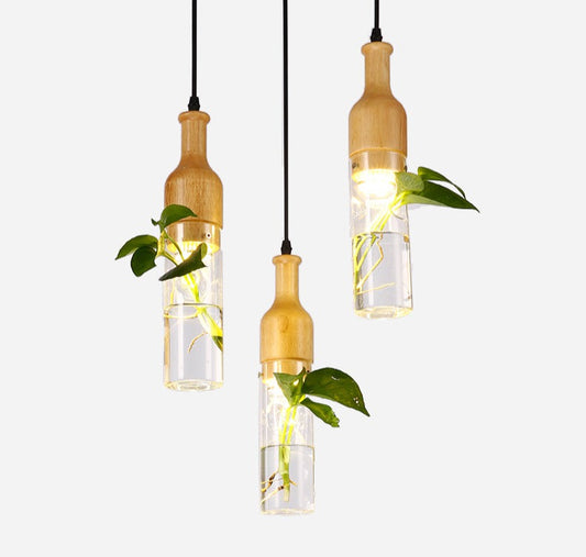 Modern plant bottle lights by Style's Bug - Style's Bug