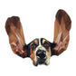 Funny Waterproof Basset Hound Stickers - Style's Bug B