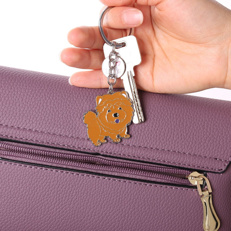 Chow Chow Dog Keychains by Style's Bug (2pcs pack) - Style's Bug