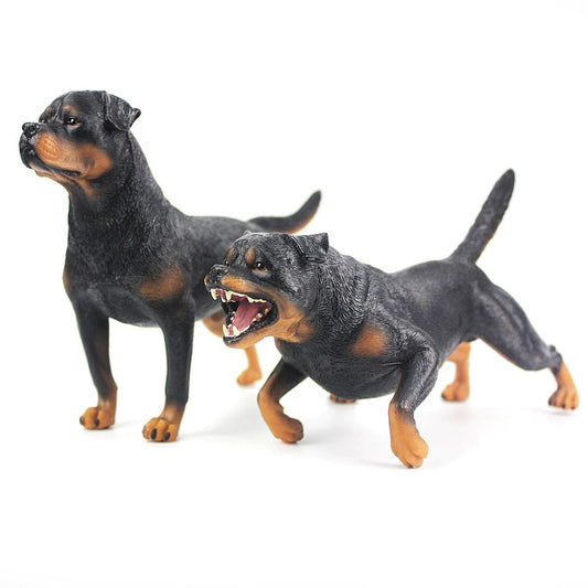 "Toby the Rottweiler" Realistic ornament by SB - Style's Bug | 20% OFF | Standing + Barking Toby (POPULAR)